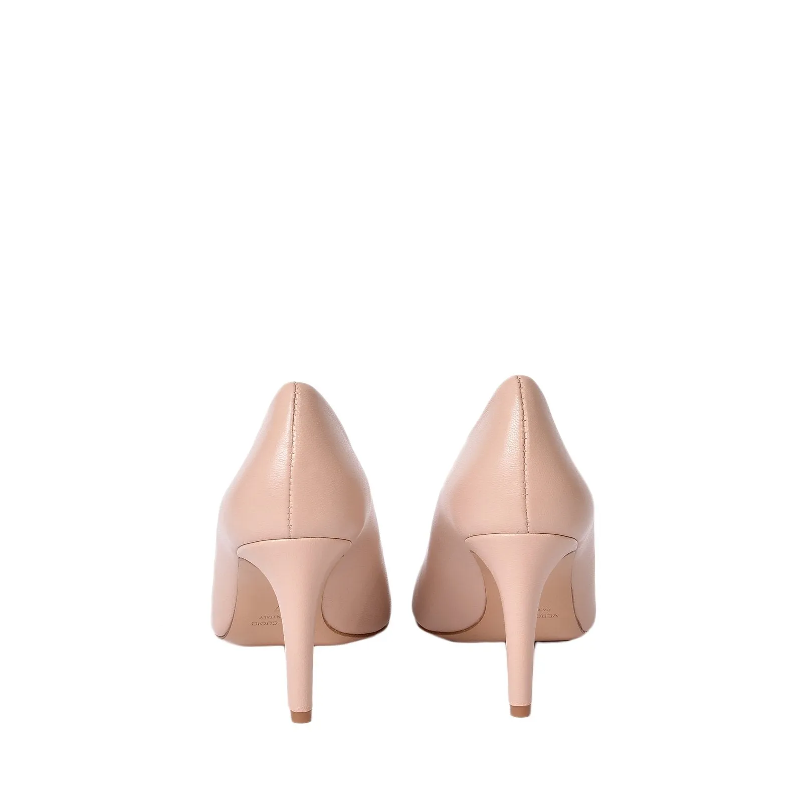 Rosa Nude Leather Pumps