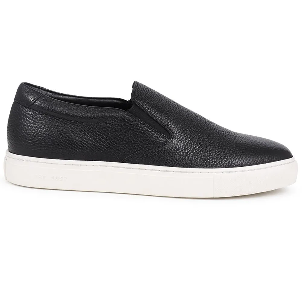 Ryden Leather Slip-On Trainers - RYDEN / 326 498