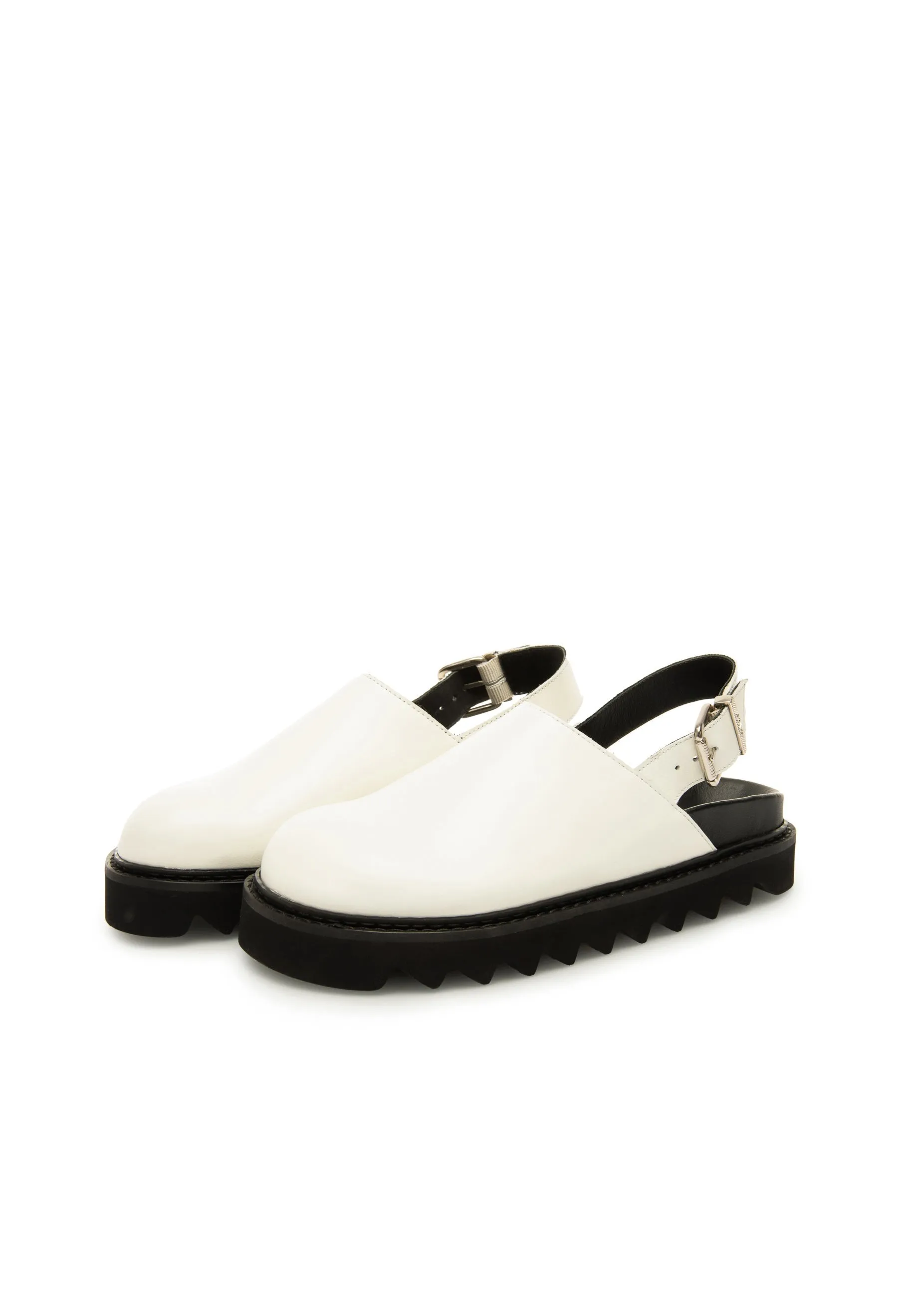 Saffran Off White Slides