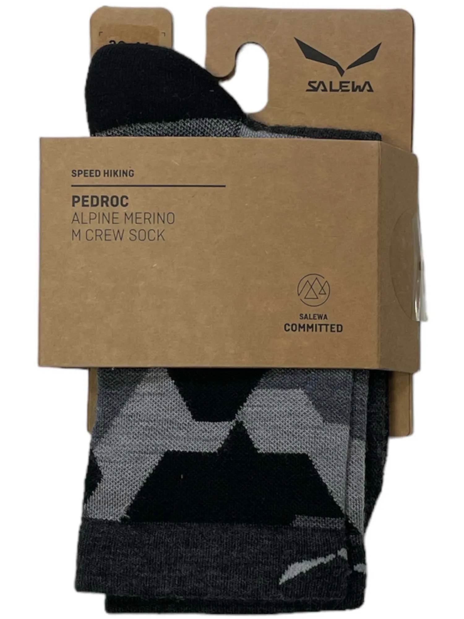 Salewa Men's Pedroc Camo AM Crew Sock