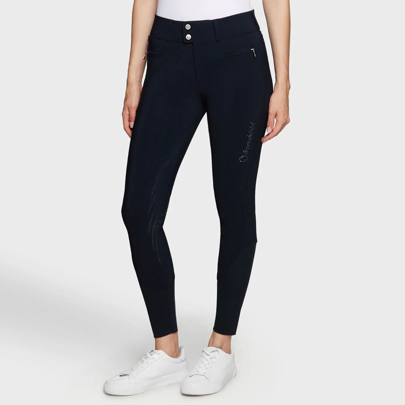 Samshield Clara Full Grip Breeches - Navy