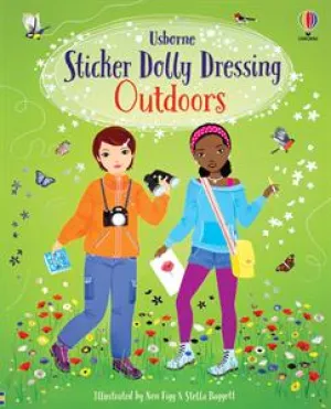 Sticker Dolly Dressing Outdoors