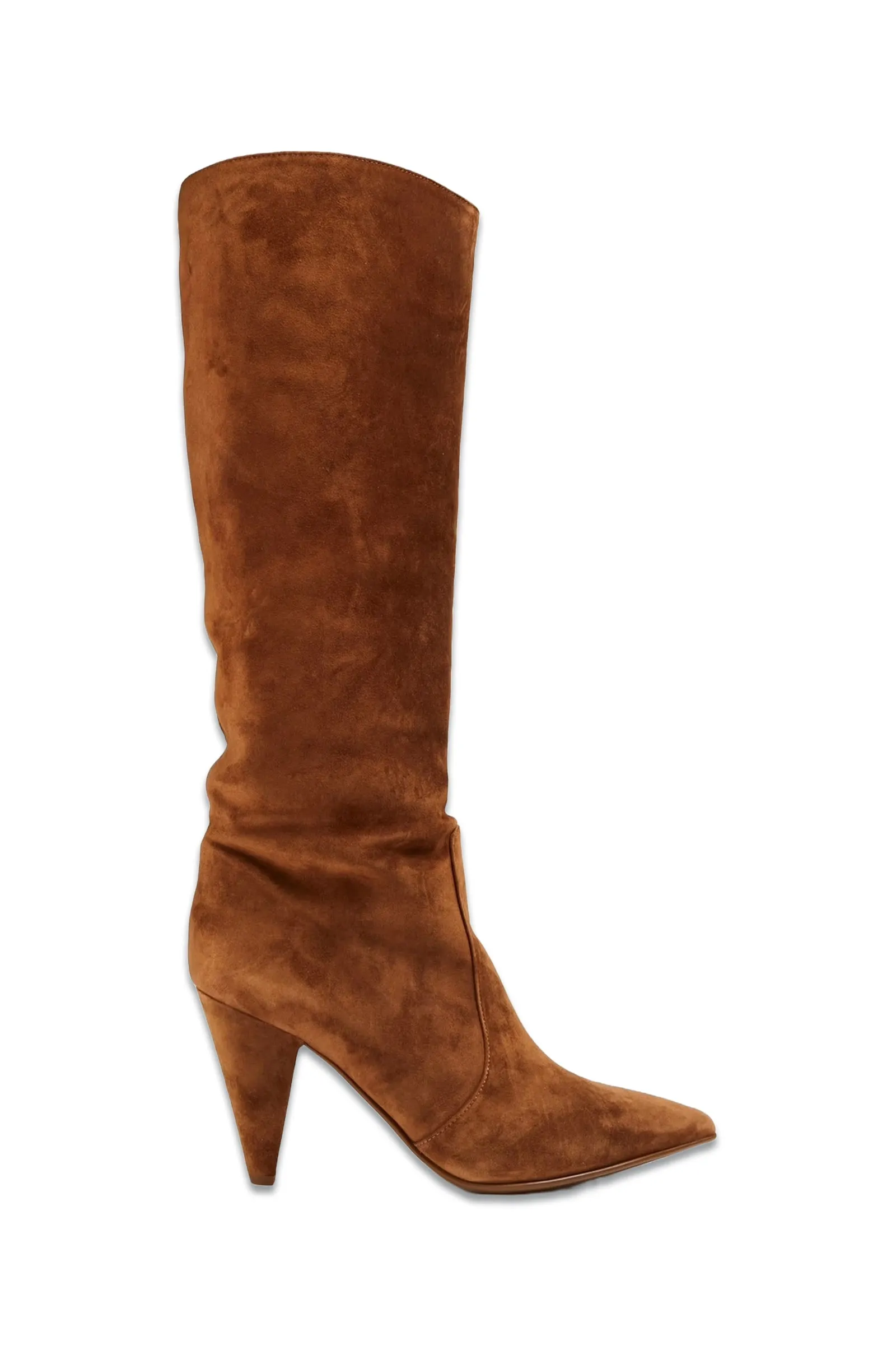 Suede Knee Boots