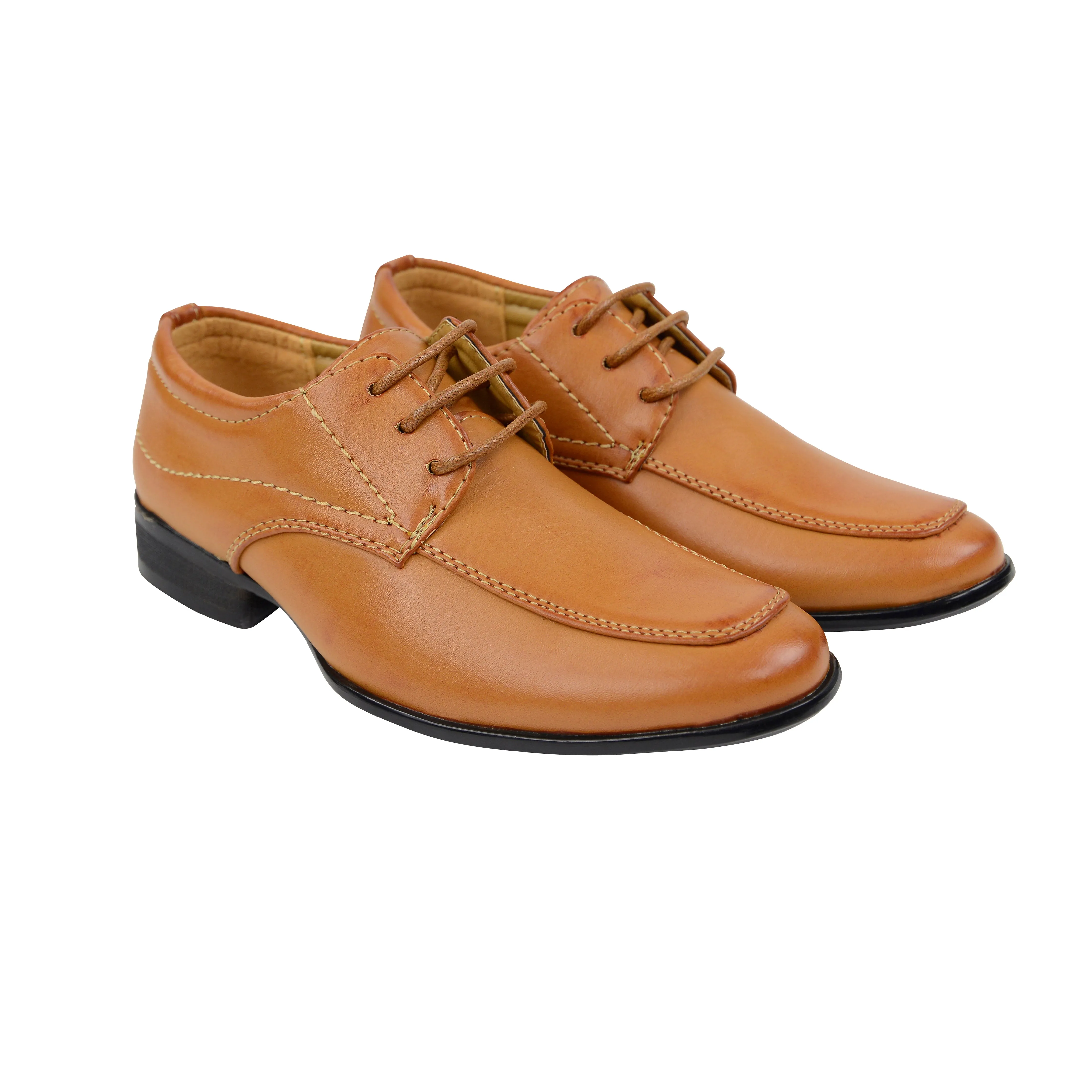 Sydney Derby Shoes - Tan