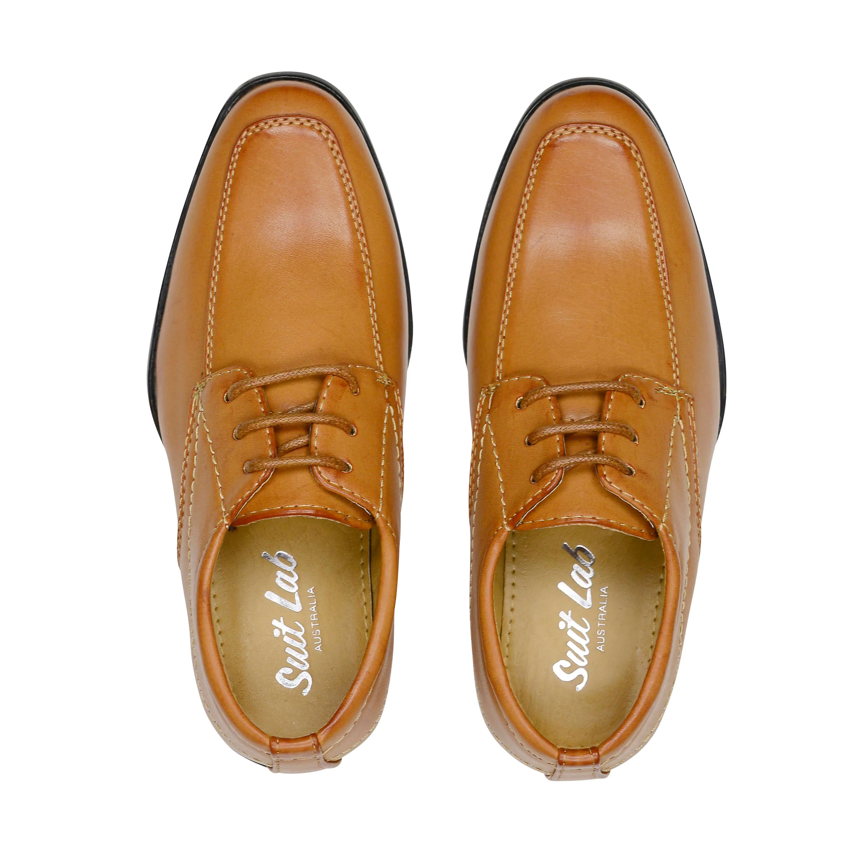 Sydney Derby Shoes - Tan