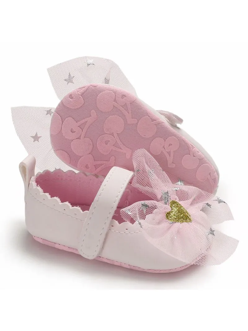 T-bar Bow Accessories Princess Crib Shoes