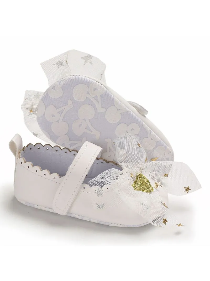 T-bar Bow Accessories Princess Crib Shoes