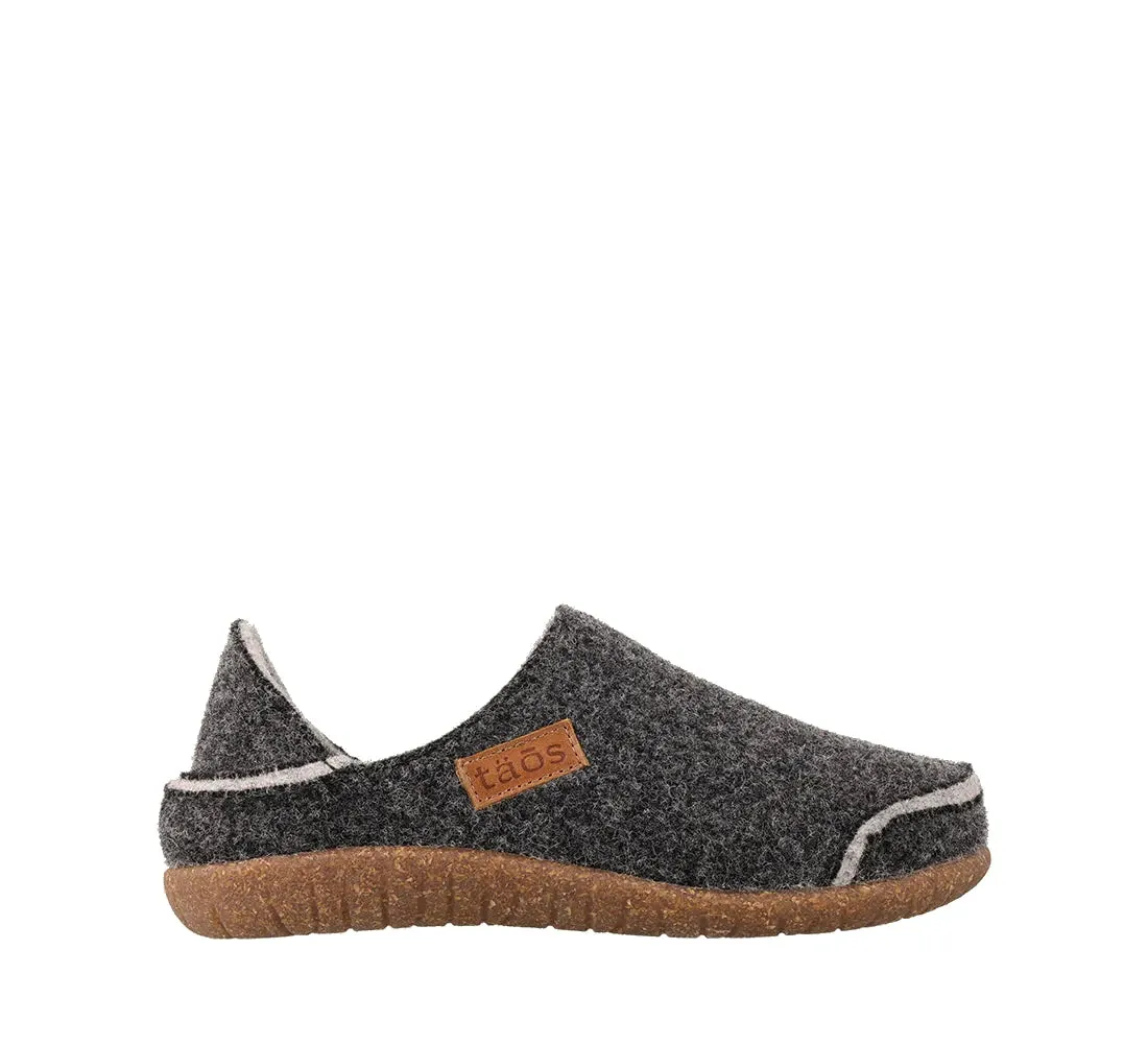 Taos Unisex Convertawool Clogs - Charcoal