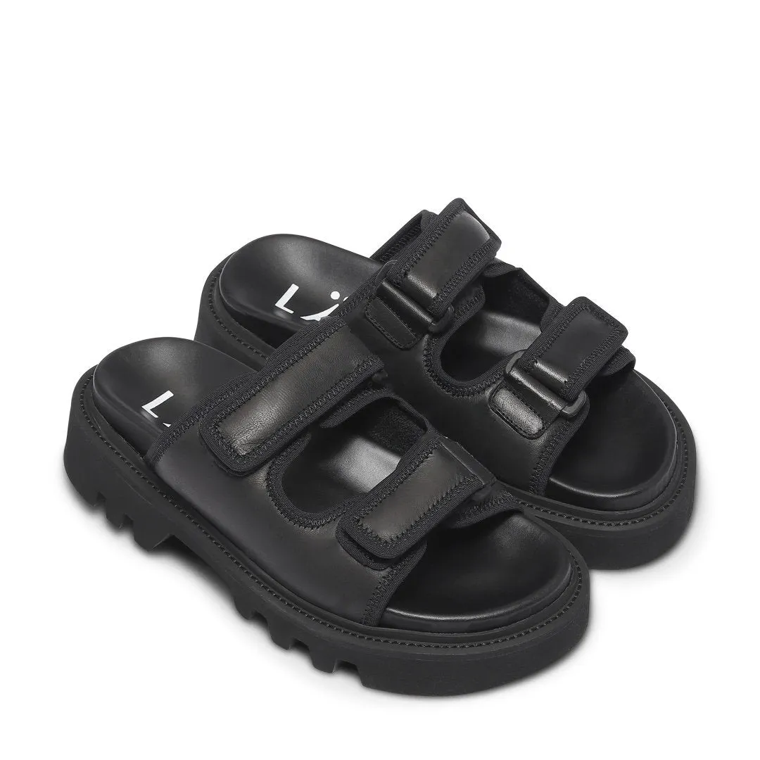 Tempo Black Chunky Sliders