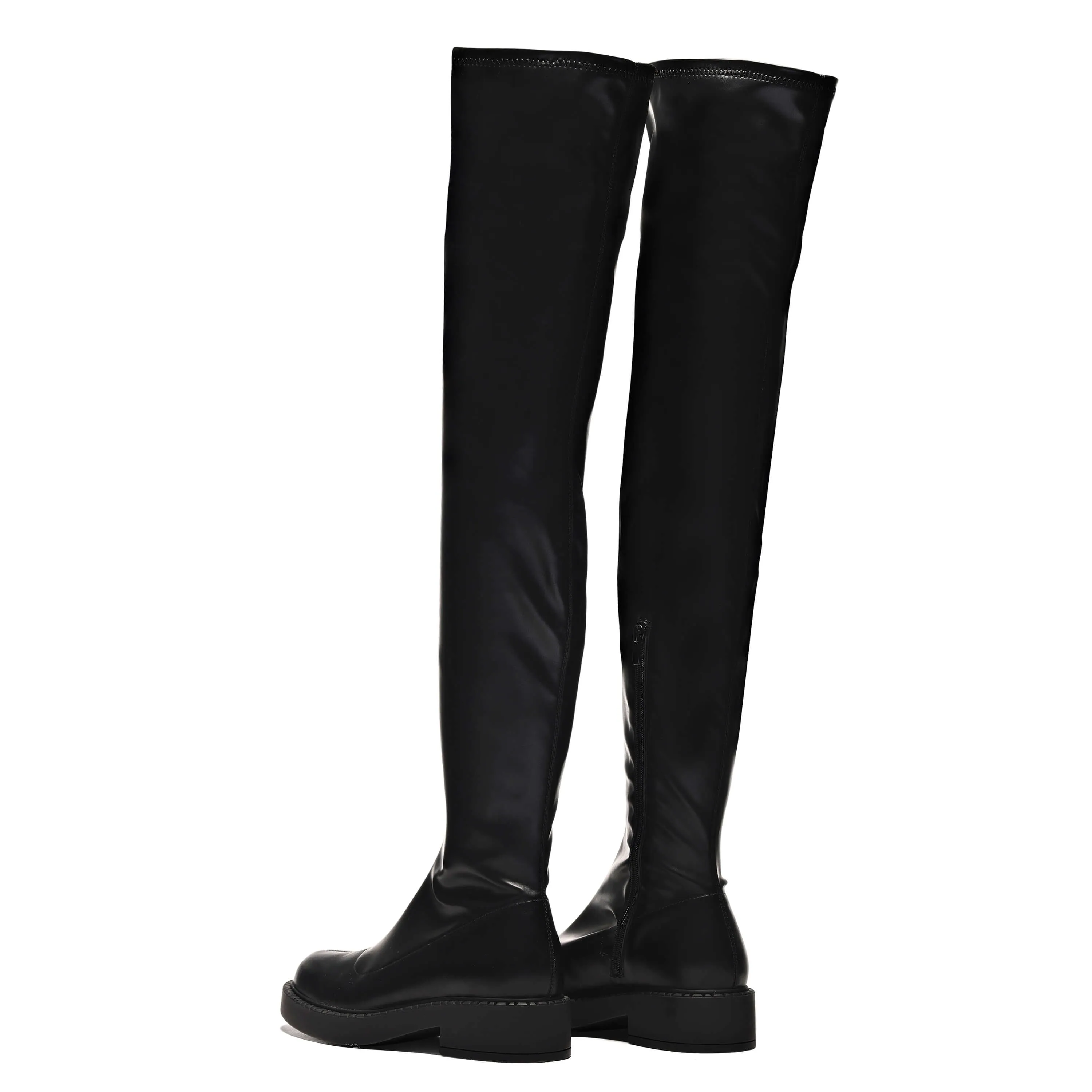 The Commander Plus Size Thigh High Boots