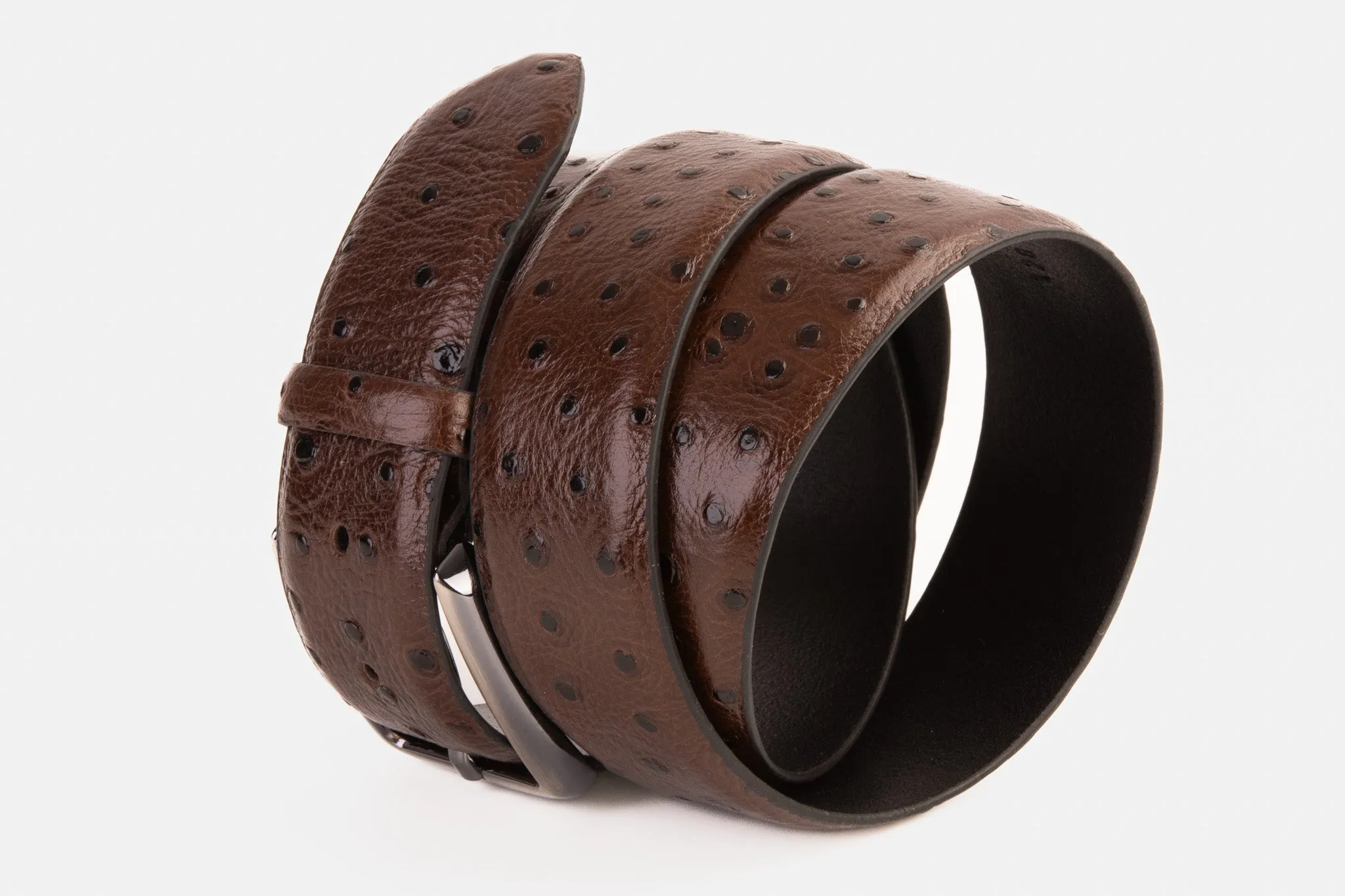 The Monterrey Brown Leather Belt