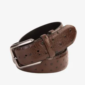 The Monterrey Brown Leather Belt