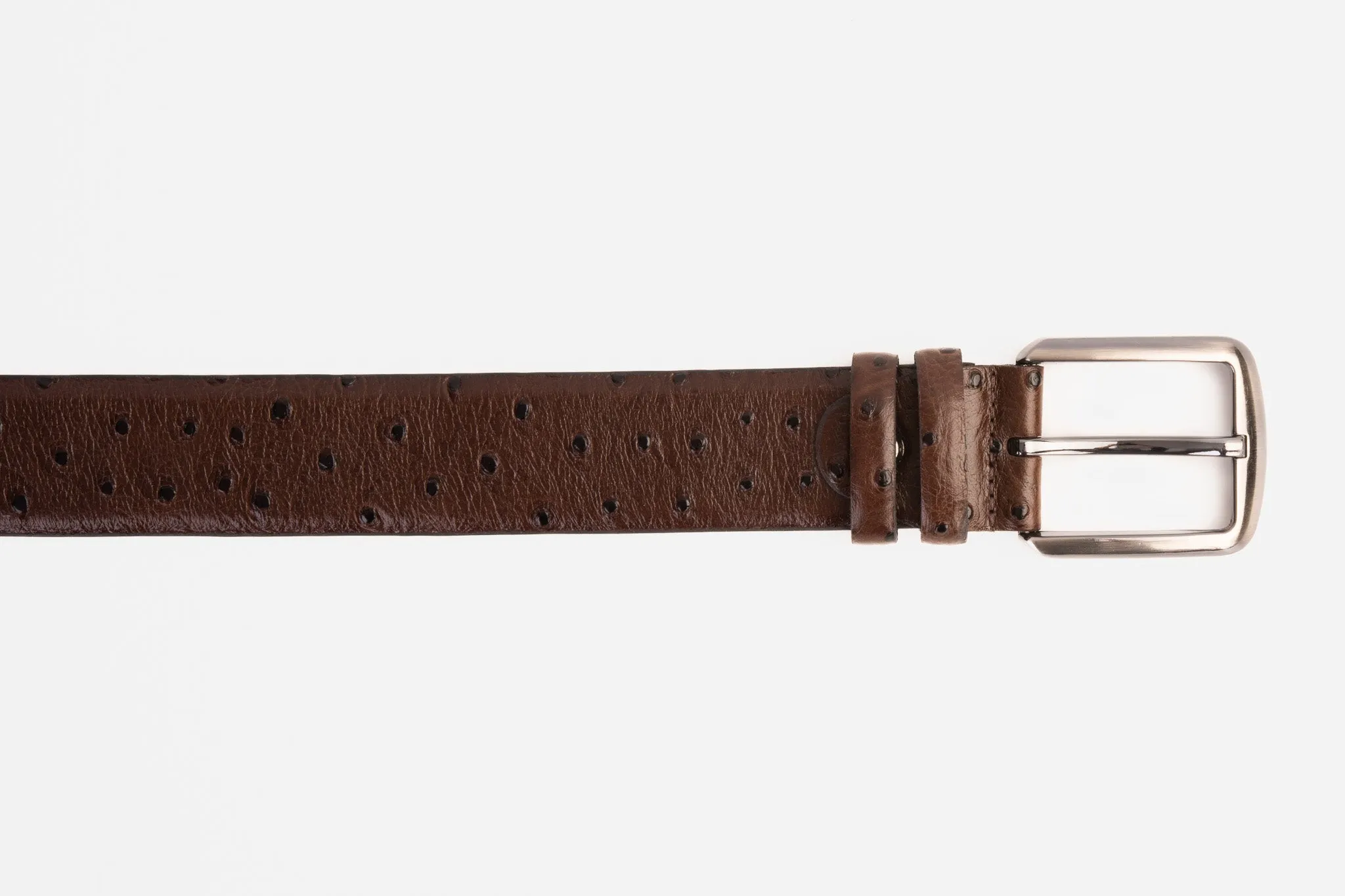 The Monterrey Brown Leather Belt