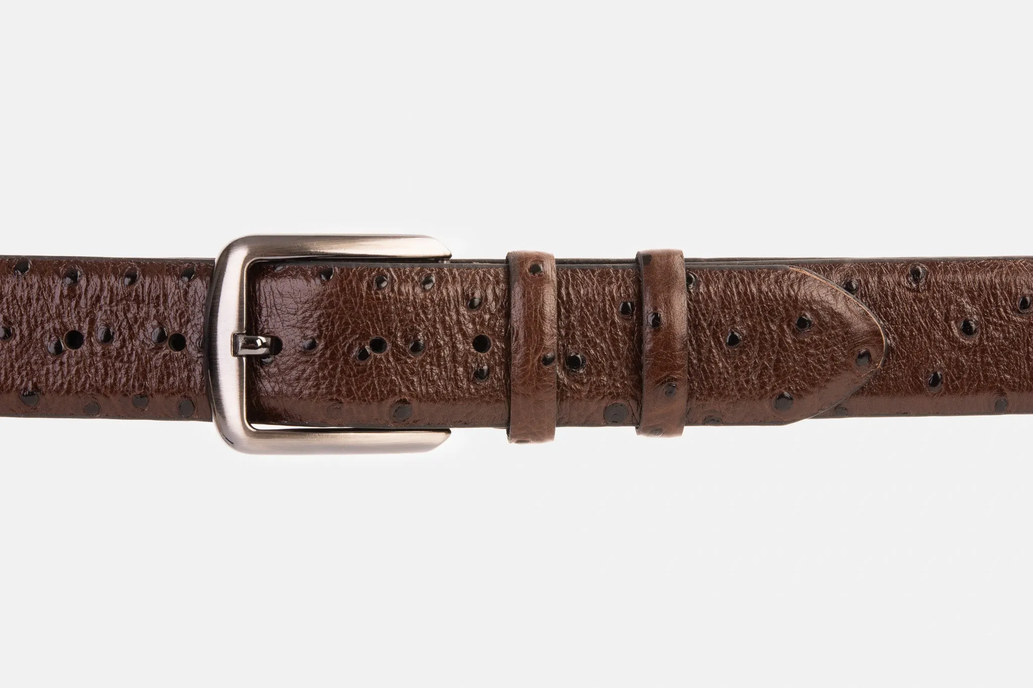 The Monterrey Brown Leather Belt