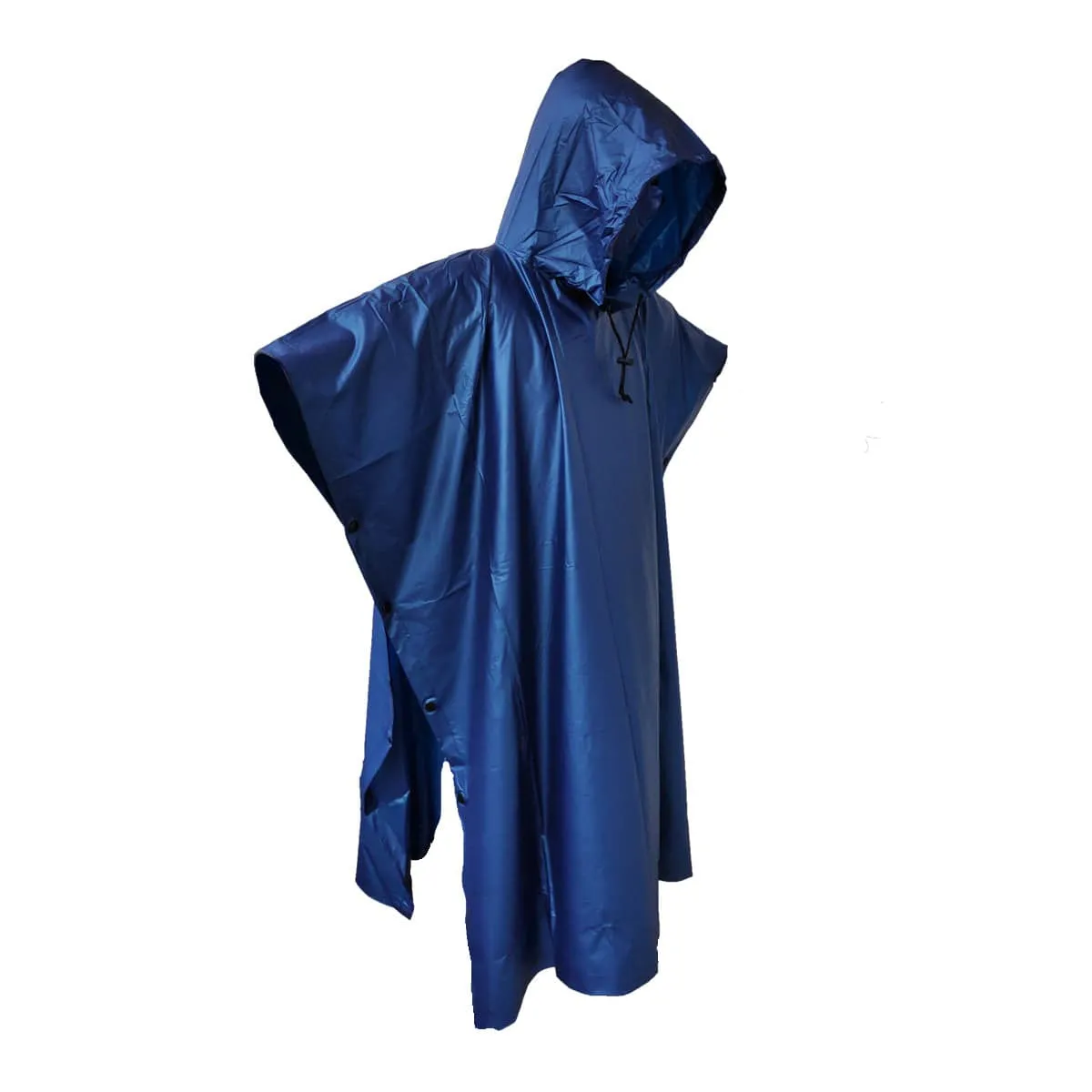 Thunder Waterproof Trekking Rain Poncho - Blue