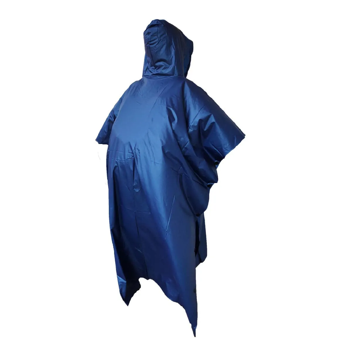 Thunder Waterproof Trekking Rain Poncho - Blue