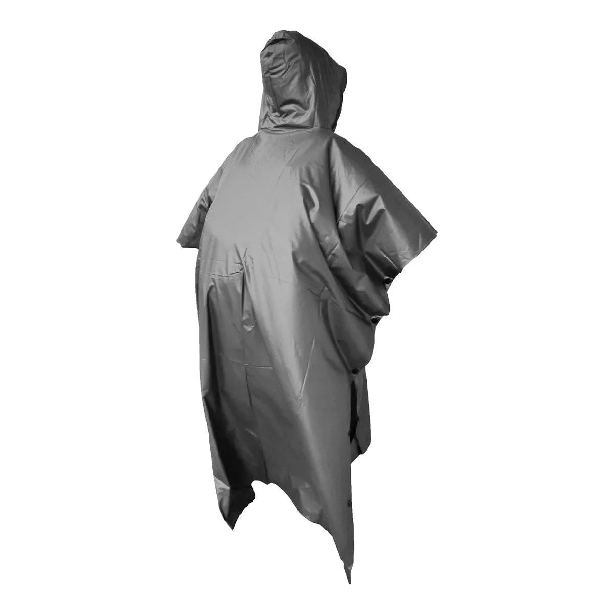 Thunder Waterproof Trekking Rain Poncho - Grey