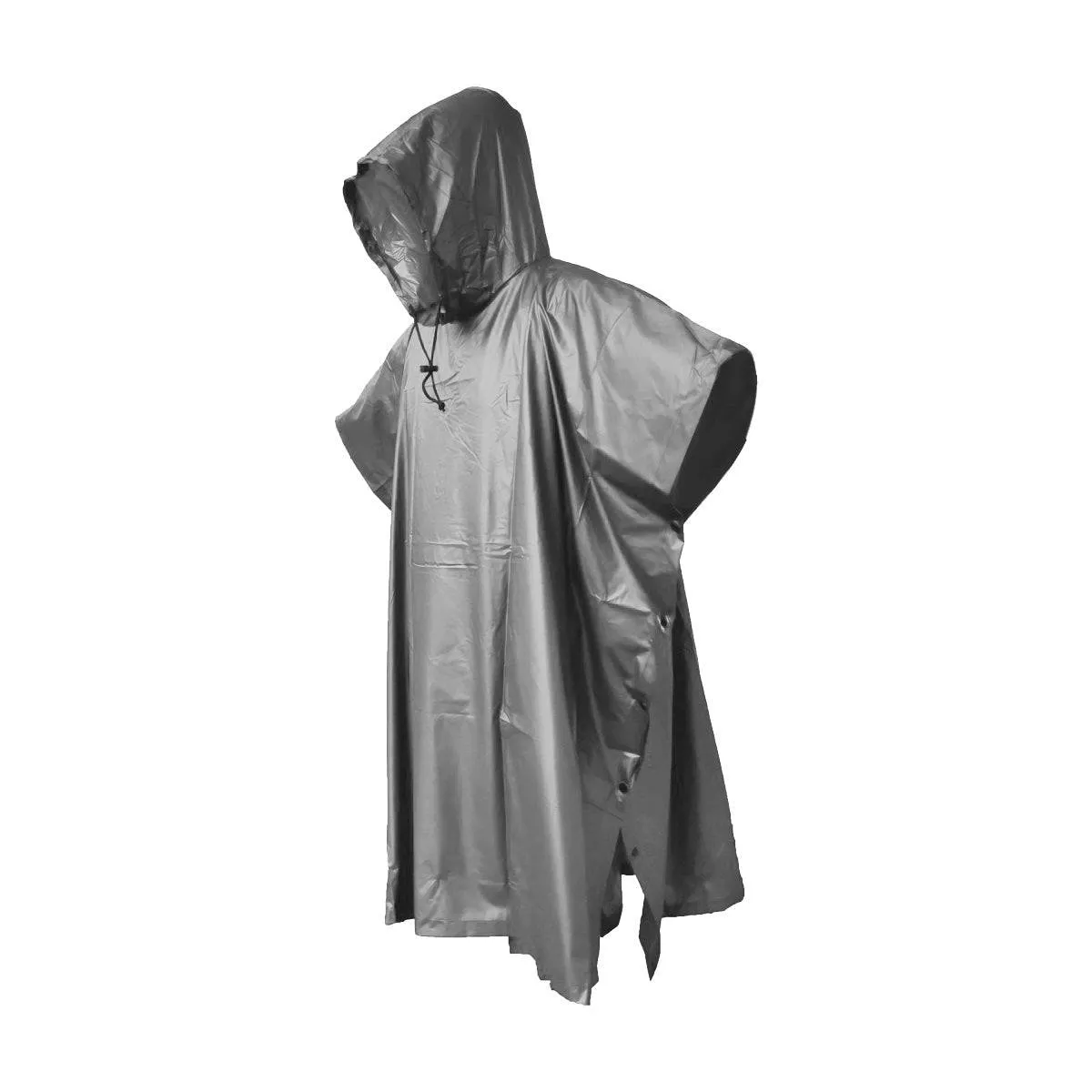 Thunder Waterproof Trekking Rain Poncho - Grey