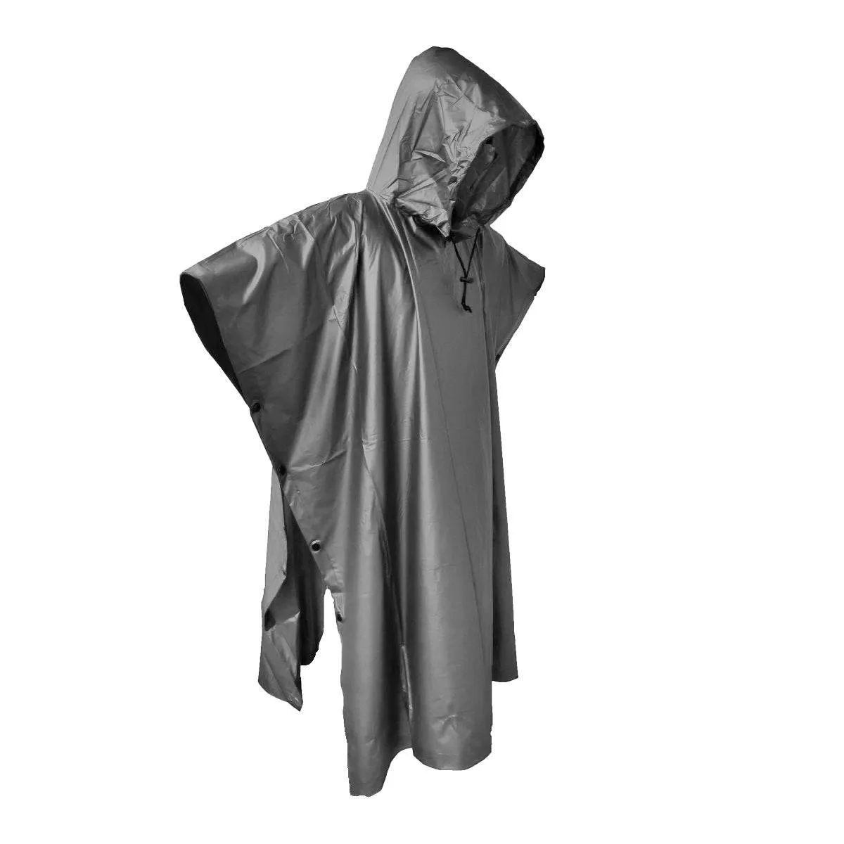 Thunder Waterproof Trekking Rain Poncho - Grey