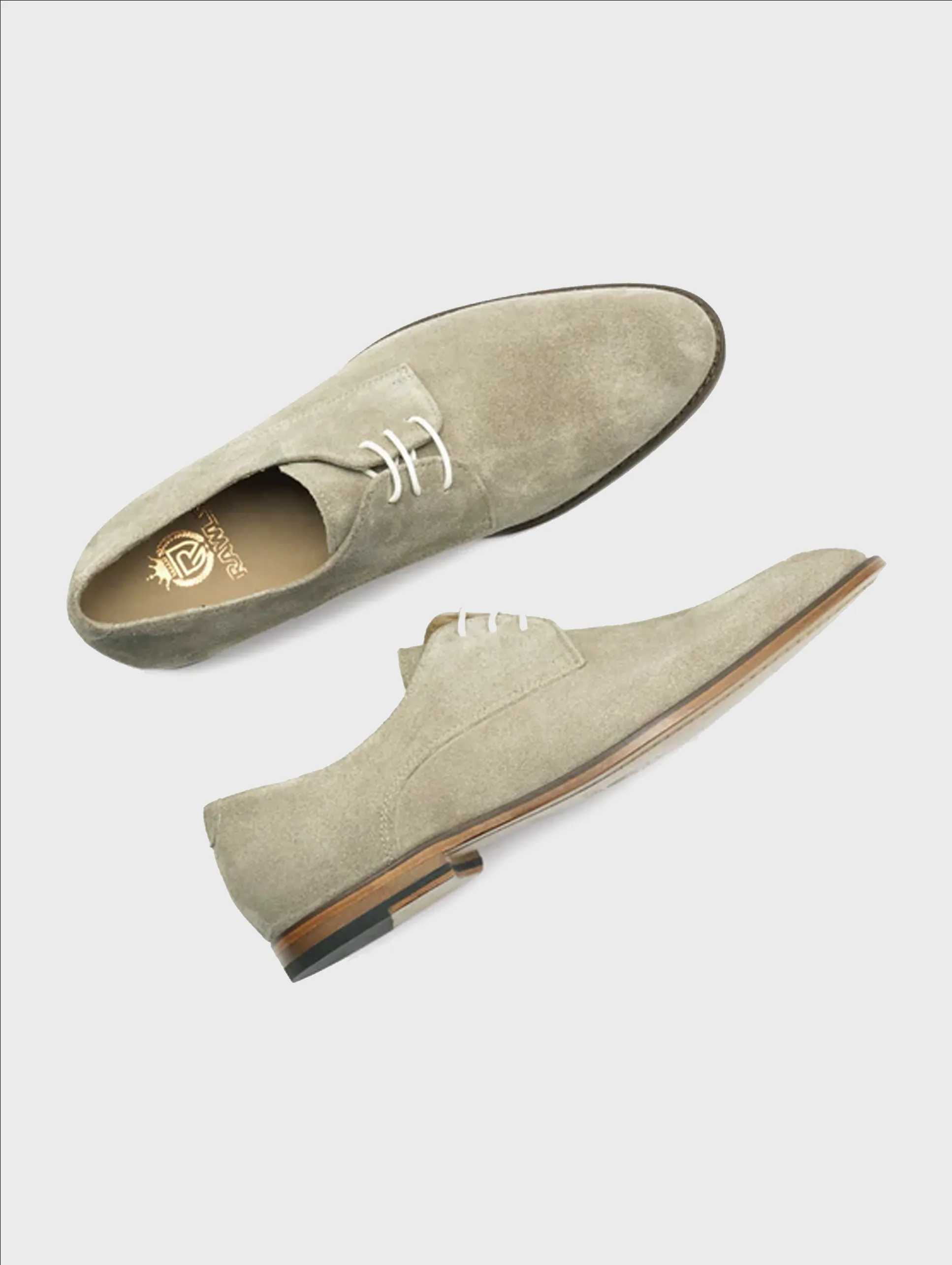 Tobias Derby -Beige Suede