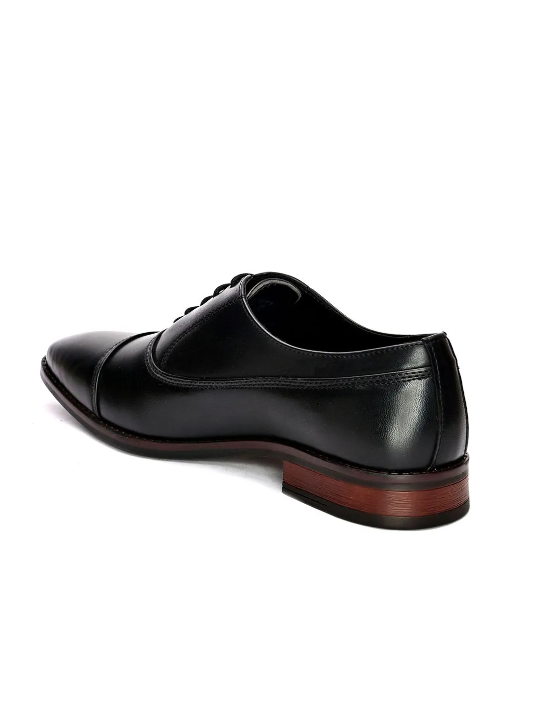 Trade Black Derby Shoes