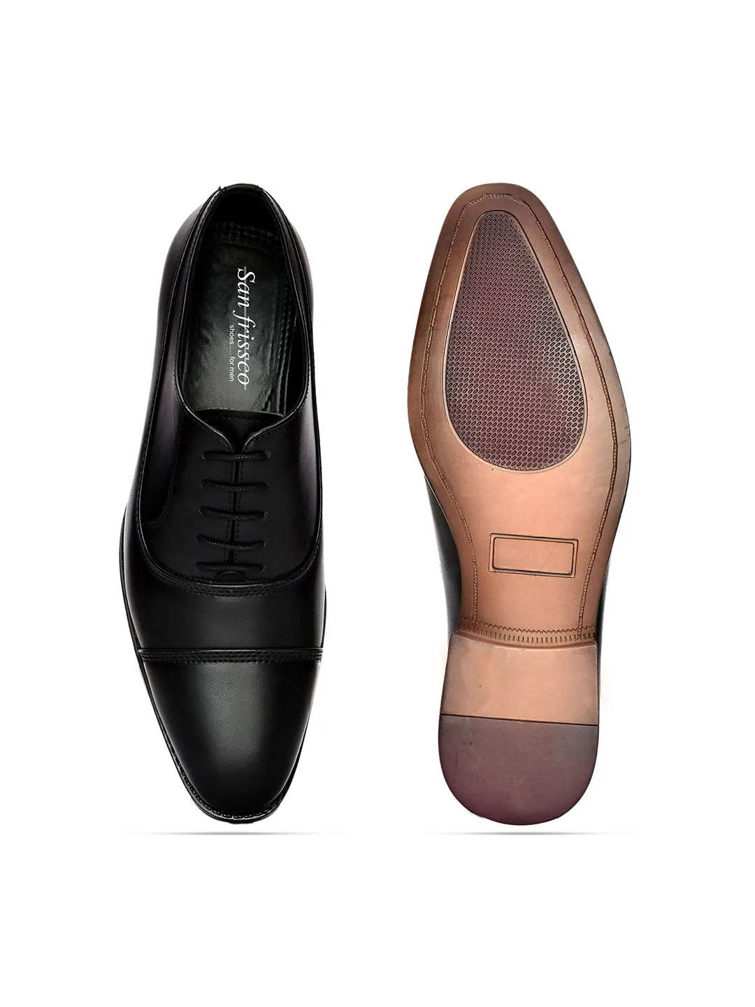 Trade Black Derby Shoes