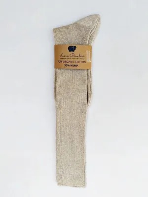 VIOLA NATURAL LONG ~ Organic Cotton. Hemp. Natural. Undyed.