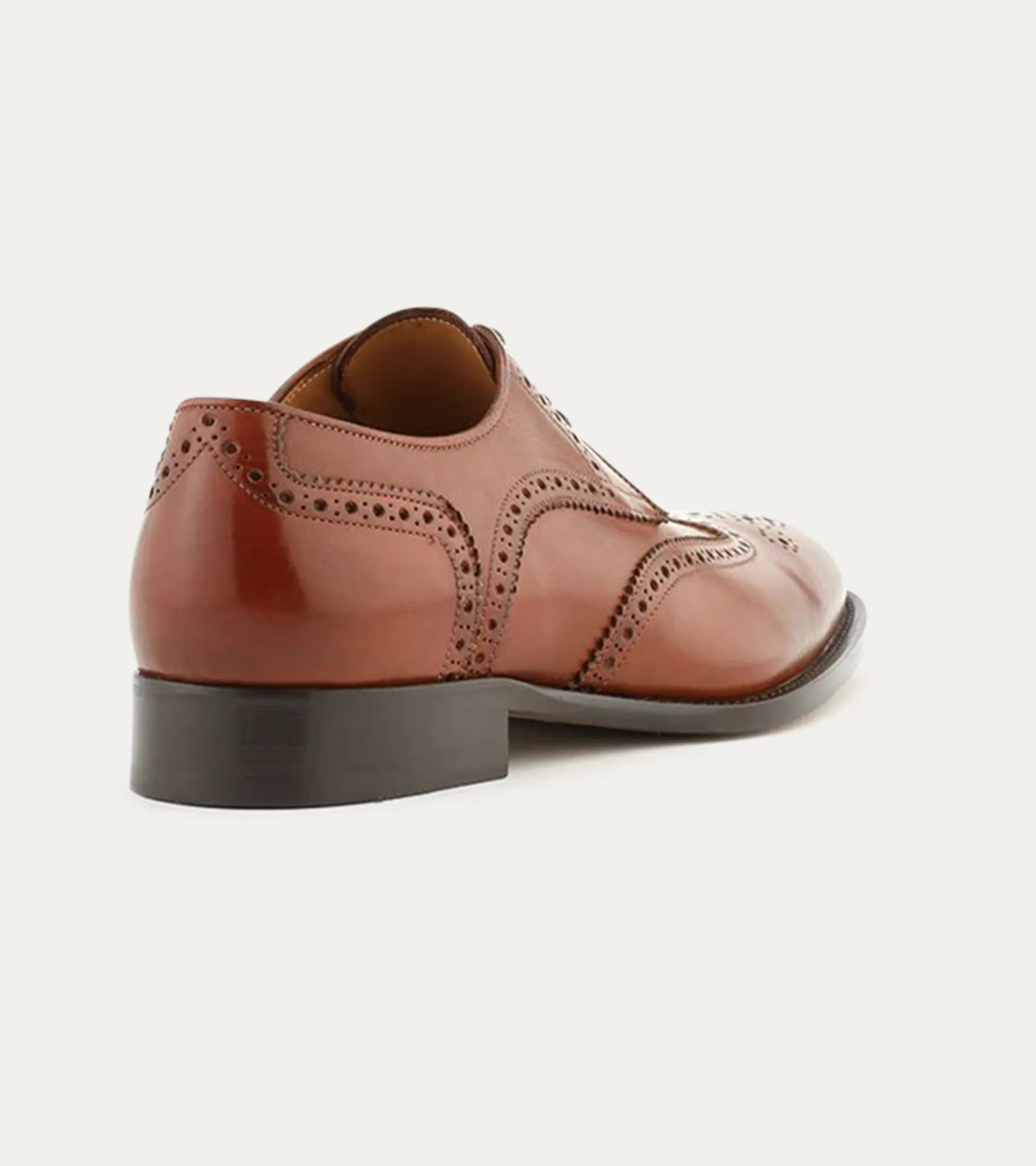 Wingtip Cognac Antique