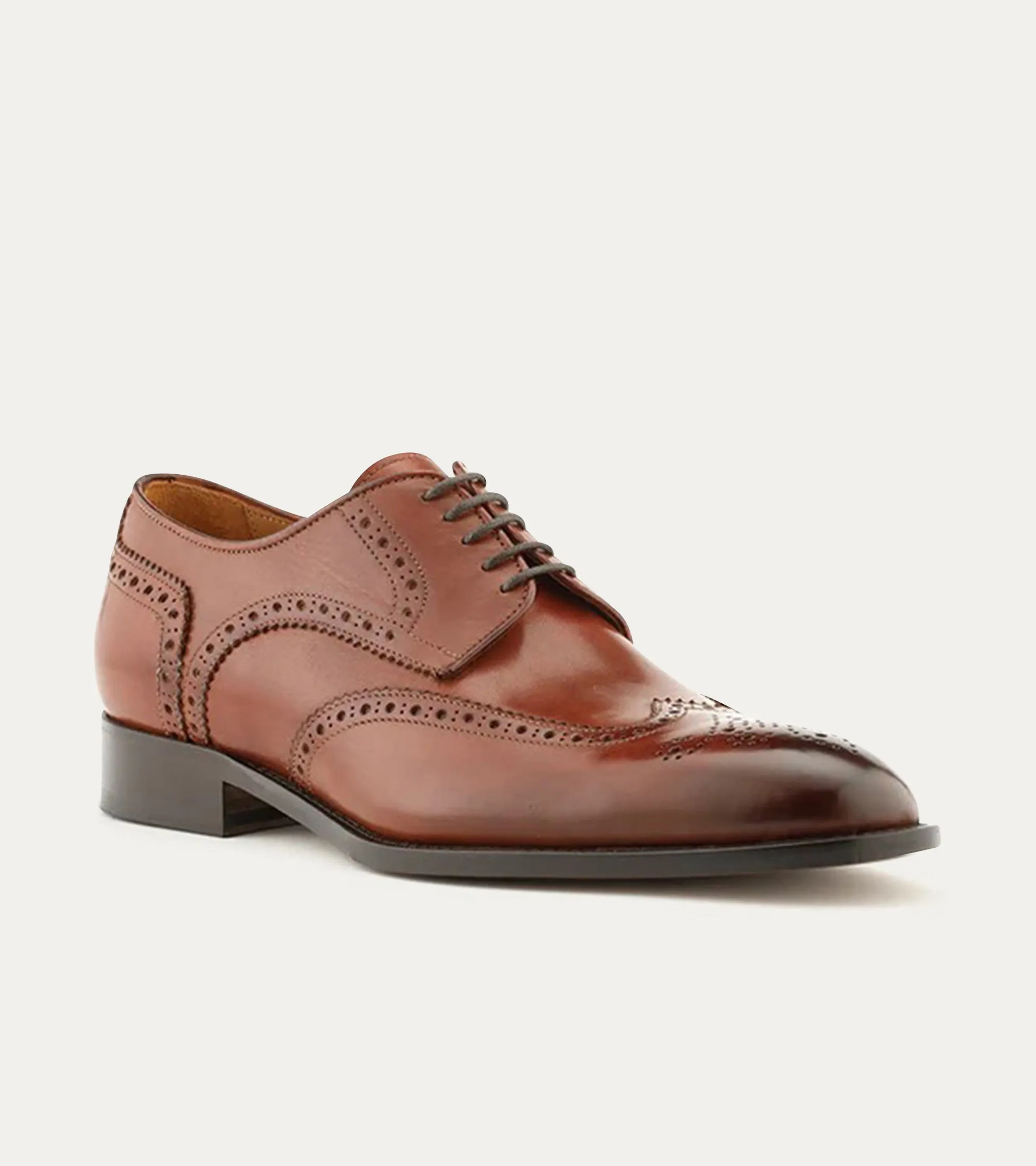 Wingtip Cognac Antique