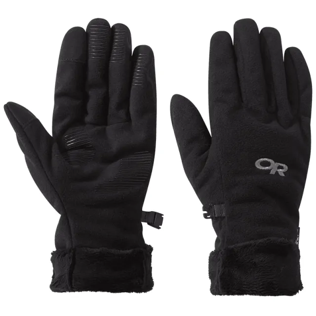 Womens Fuzzy Sensgloves