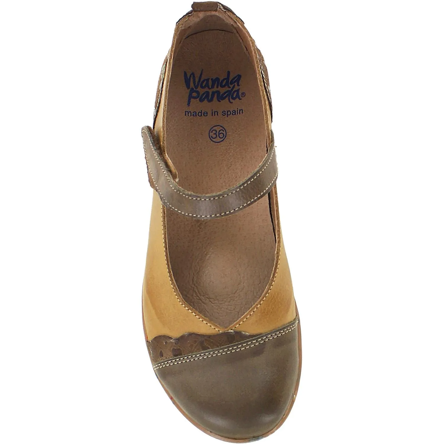 Women's Wanda Panda Adelaida WP-7041 Bosque Combi Leather