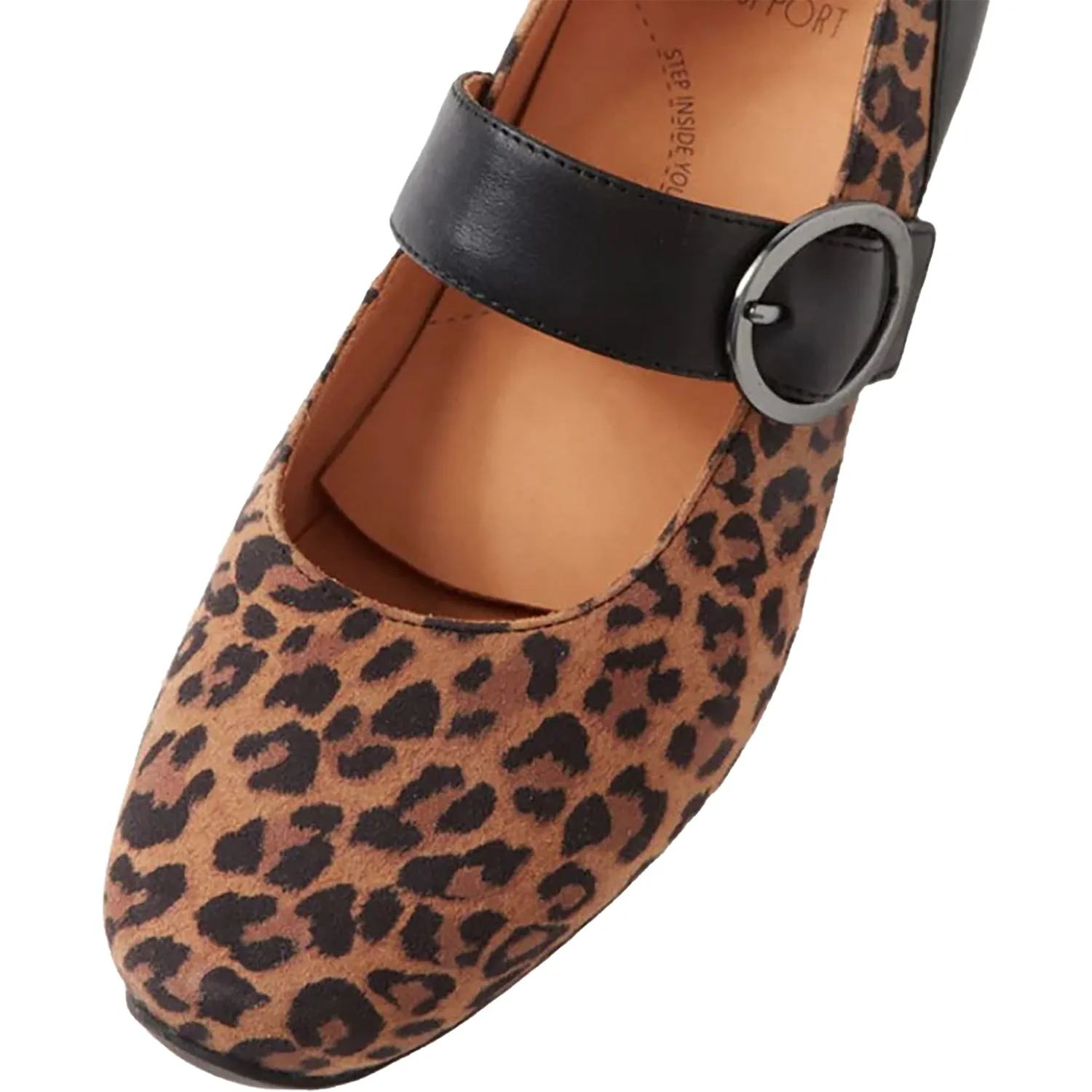 Women's Ziera Candy Tan Leopard Leather