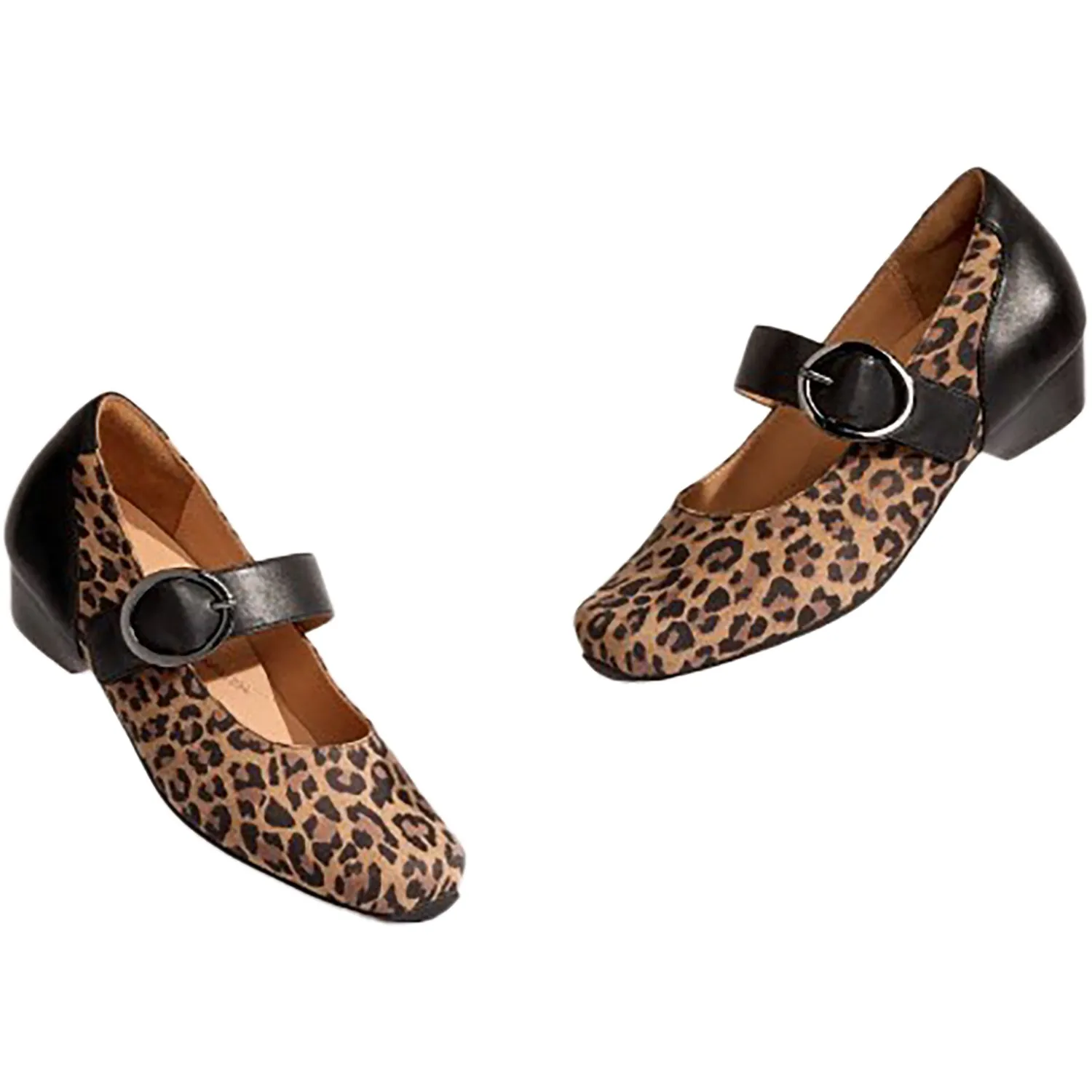 Women's Ziera Candy Tan Leopard Leather