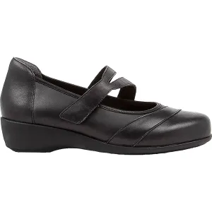 Women's Ziera Shepard Black Leather