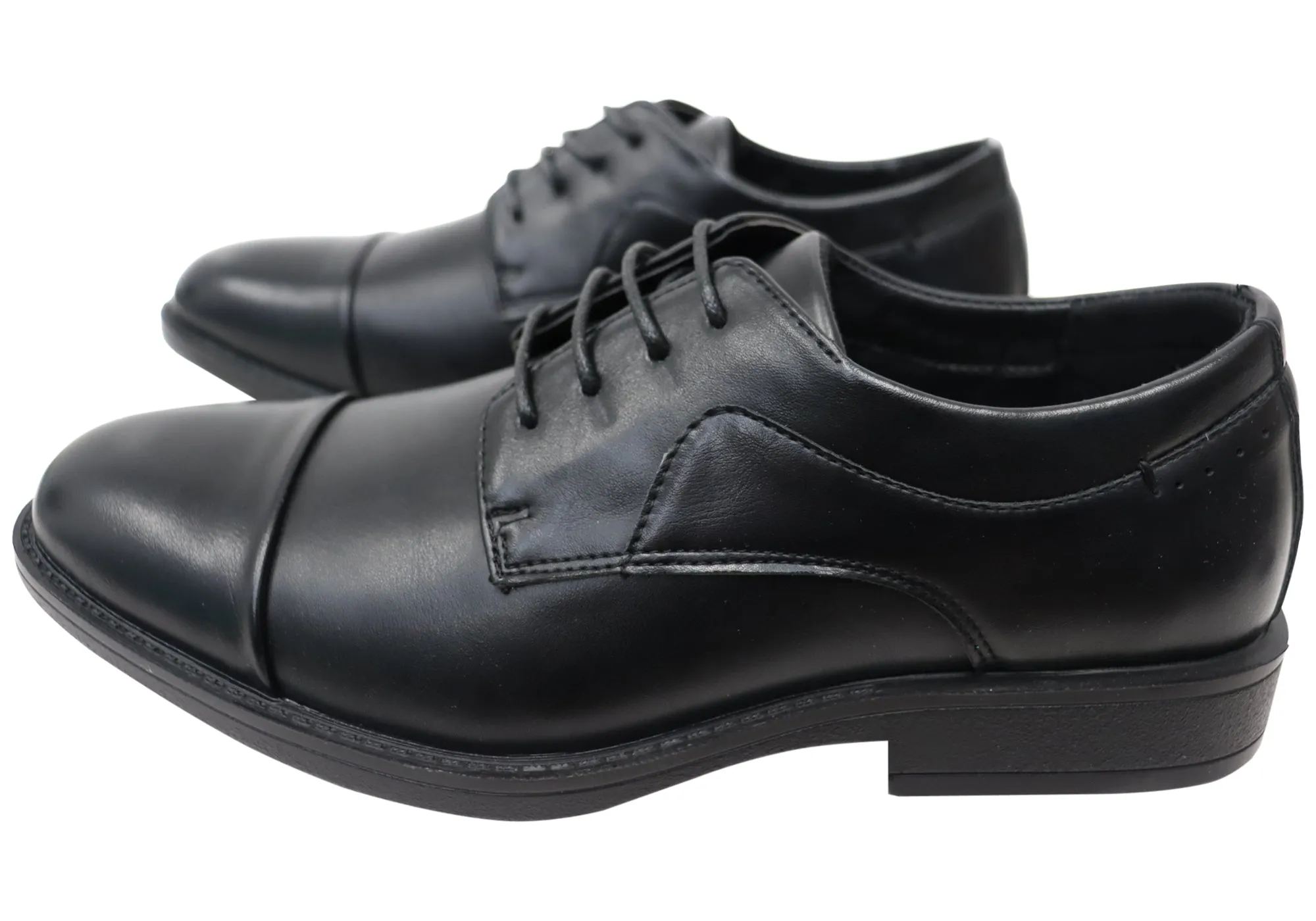 Woodlands Haines Mens Comfortable Lace Up Dress Shoes