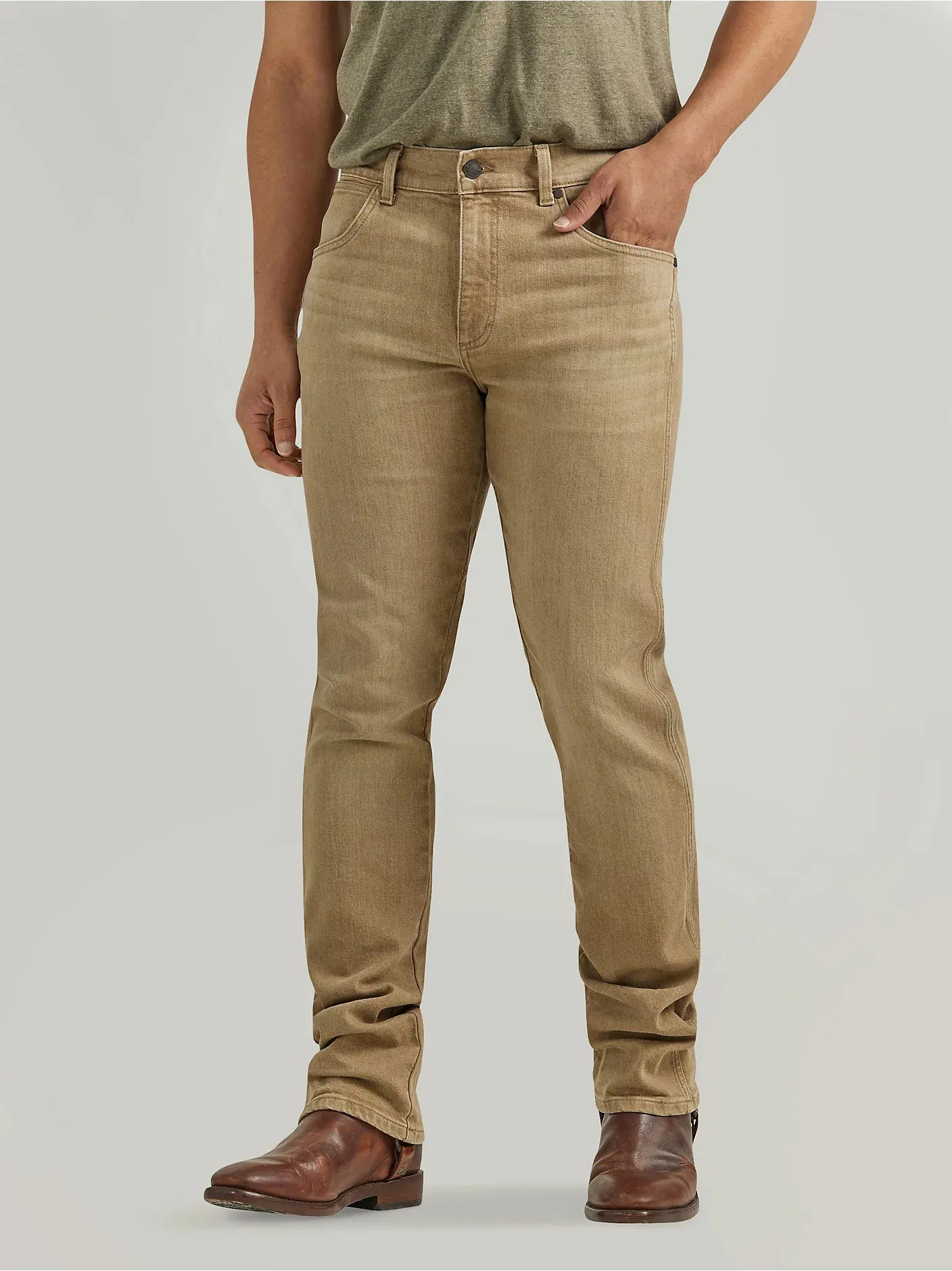 Wrangler Slim Fit Straight Leg Jean