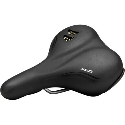 XLC Gel Comfort Padded Women's Bicycle / Bike Black Saddle - SA-A22