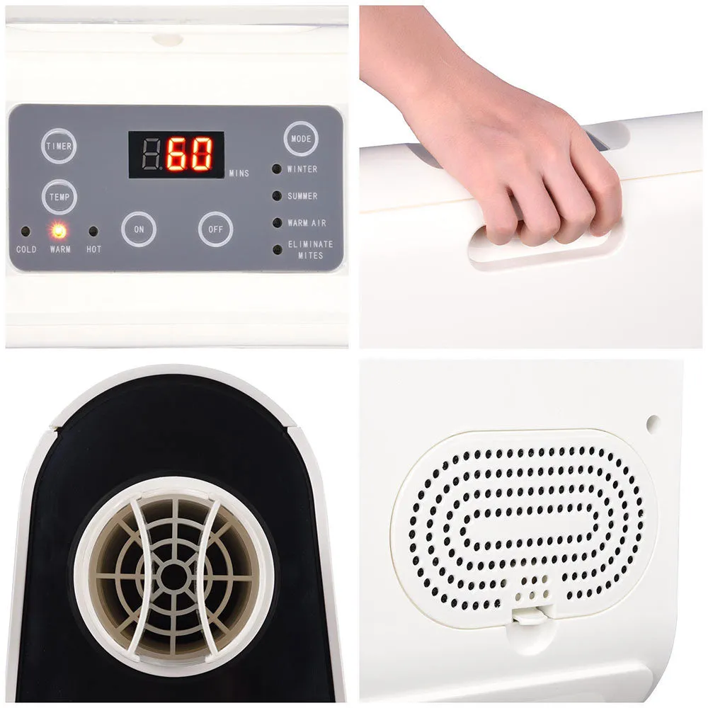 Yescom 850w Portable Electric Wardrobe Clothes Dryer Heater