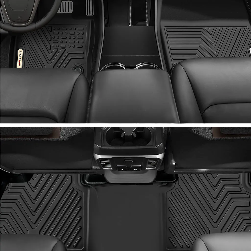 YITAMOTOR® Floor Mats & Cargo Mats Set Fits for Mazda CX-5 2017-2021, Custom Fit TPE All Weather Mazda CX-5 CX5 Floor Liners Set