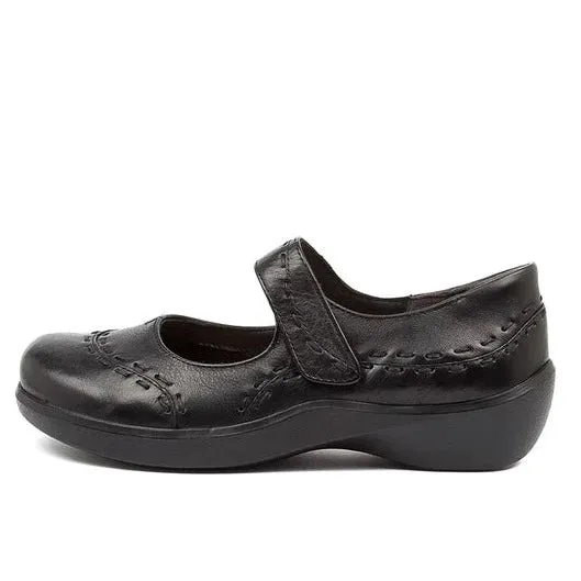 Ziera Shoes Women's Gummibear Mary Jane - Black